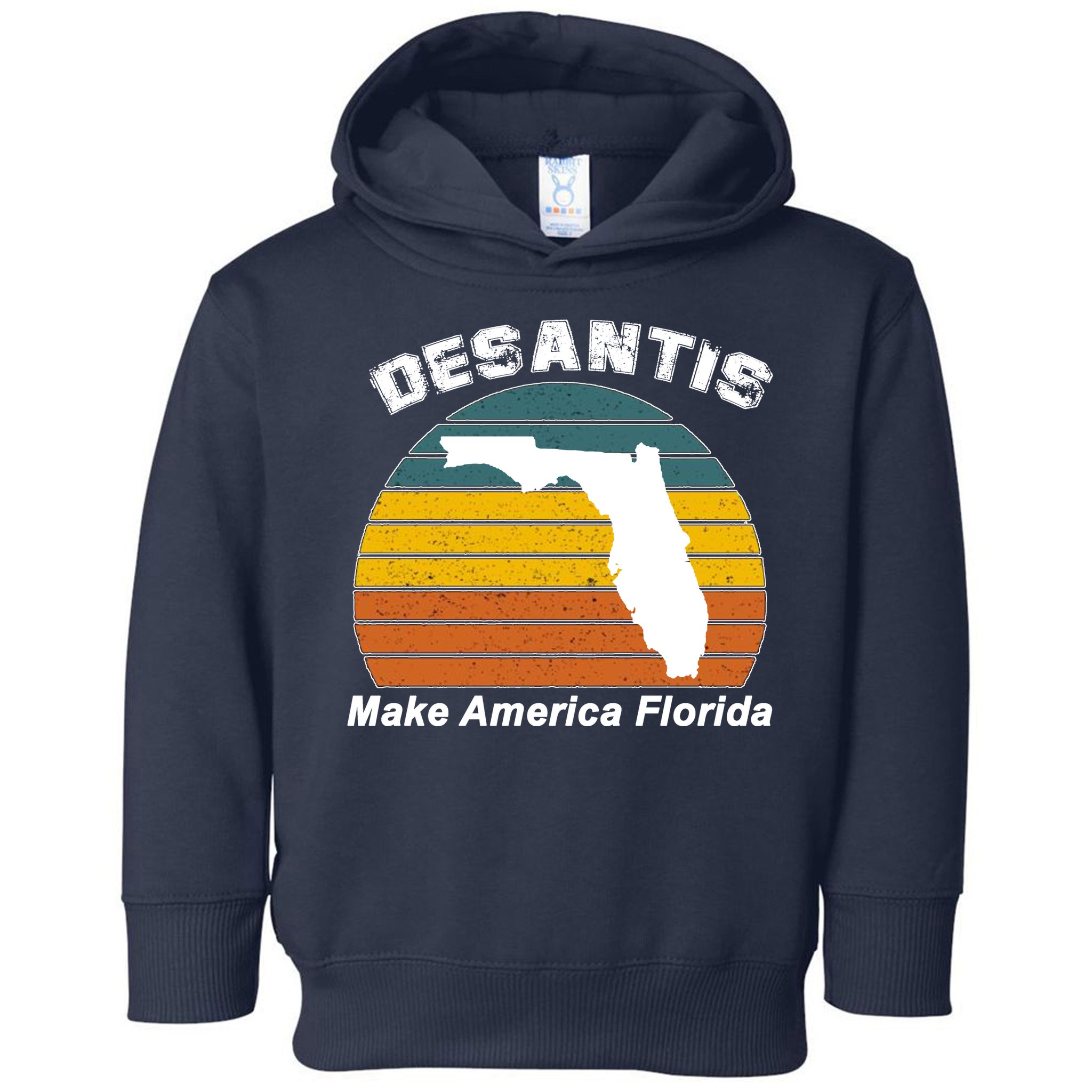 Make America Florida DeSantis 2024 Election Toddler Hoodie