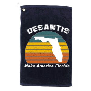 Make America Florida DeSantis 2024 Election Platinum Collection Golf Towel