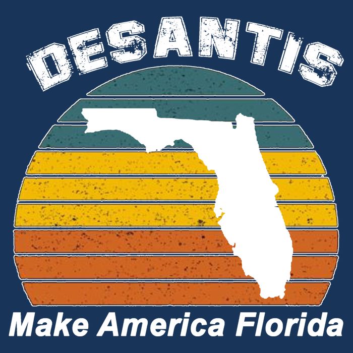 Make America Florida DeSantis 2024 Election Womens T-Shirt