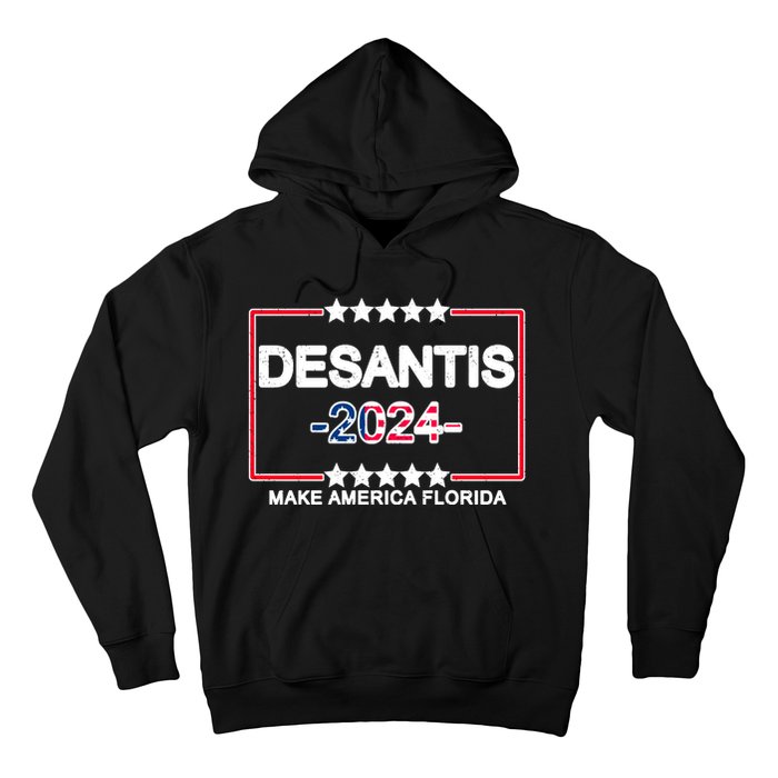 Make America Florida DeSantis 2024 Vintage Hoodie