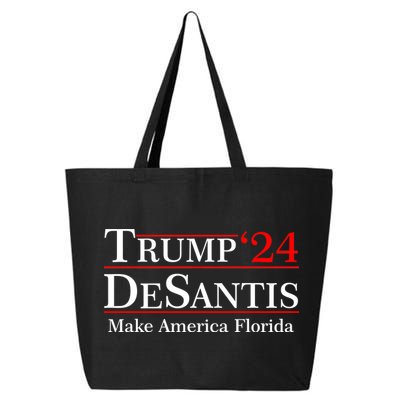 Make America Florida Trump DeSantis 2024 25L Jumbo Tote