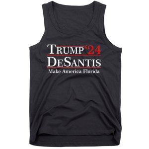 Make America Florida Trump DeSantis 2024 Tank Top