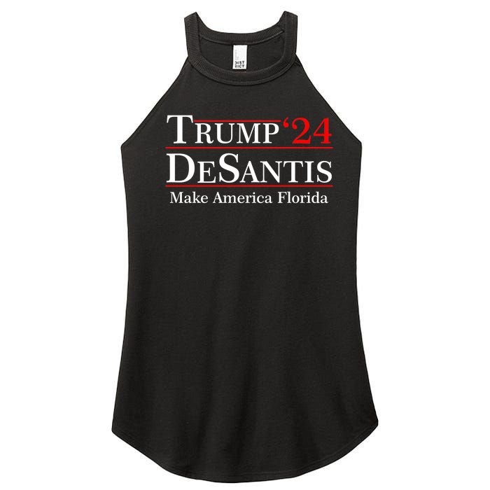 Make America Florida Trump DeSantis 2024 Women's Perfect Tri Rocker Tank