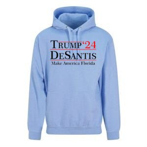 Make America Florida Trump DeSantis 2024 Unisex Surf Hoodie