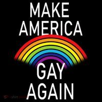 Make America Gay Again Rainbow Backpack