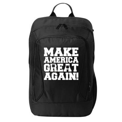 Make America Great Again! Donald Trump St. Patrick's Day Clover Shamrocks City Backpack