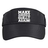 Make America Great Again! Donald Trump St. Patrick's Day Clover Shamrocks Adult Drive Performance Visor