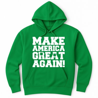 Make America Great Again! Donald Trump St. Patrick's Day Clover Shamrocks Hoodie