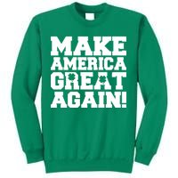 Make America Great Again! Donald Trump St. Patrick's Day Clover Shamrocks Sweatshirt