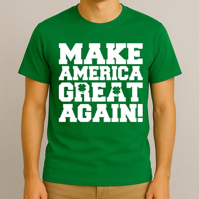 Make America Great Again! Donald Trump St. Patrick's Day Clover Shamrocks T-Shirt