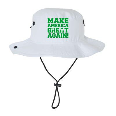 Make America Great Again! Donald Trump St. Patrick's Day Clover Shamrocks Legacy Cool Fit Booney Bucket Hat