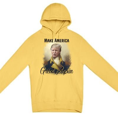 Make America Great Again Historic Trump Premium Pullover Hoodie