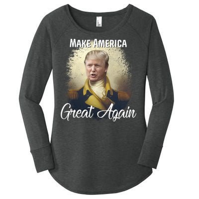 Make America Great Again Historic Trump Women's Perfect Tri Tunic Long Sleeve Shirt