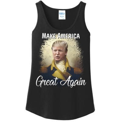 Make America Great Again Historic Trump Ladies Essential Tank