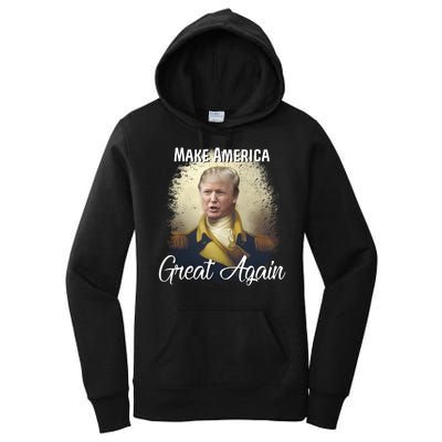 Make America Great Again Historic Trump Women's Pullover Hoodie