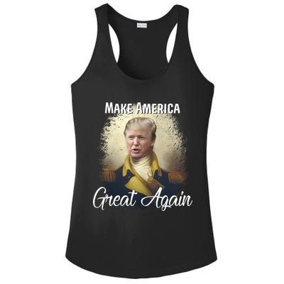 Make America Great Again Historic Trump Ladies PosiCharge Competitor Racerback Tank