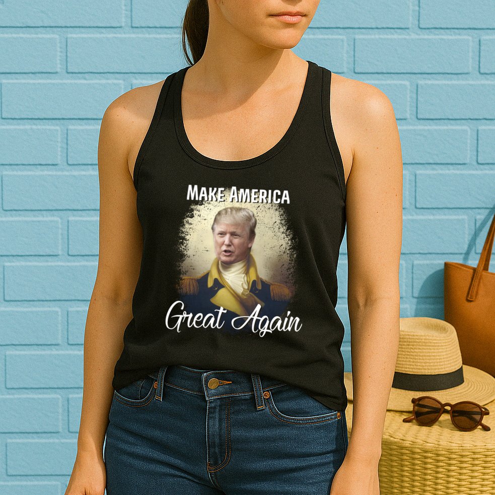 Make America Great Again Historic Trump Womens Tank Top