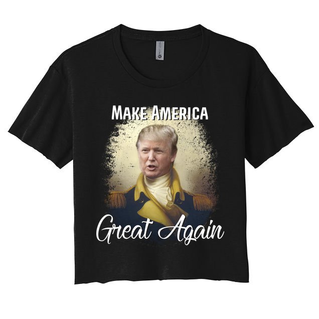 Make America Great Again Historic Trump Crop Top