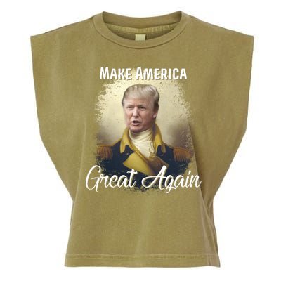 Make America Great Again Historic Trump Garment-Dyed Women's Muscle Tee