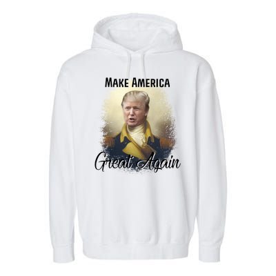 Make America Great Again Historic Trump Garment-Dyed Fleece Hoodie