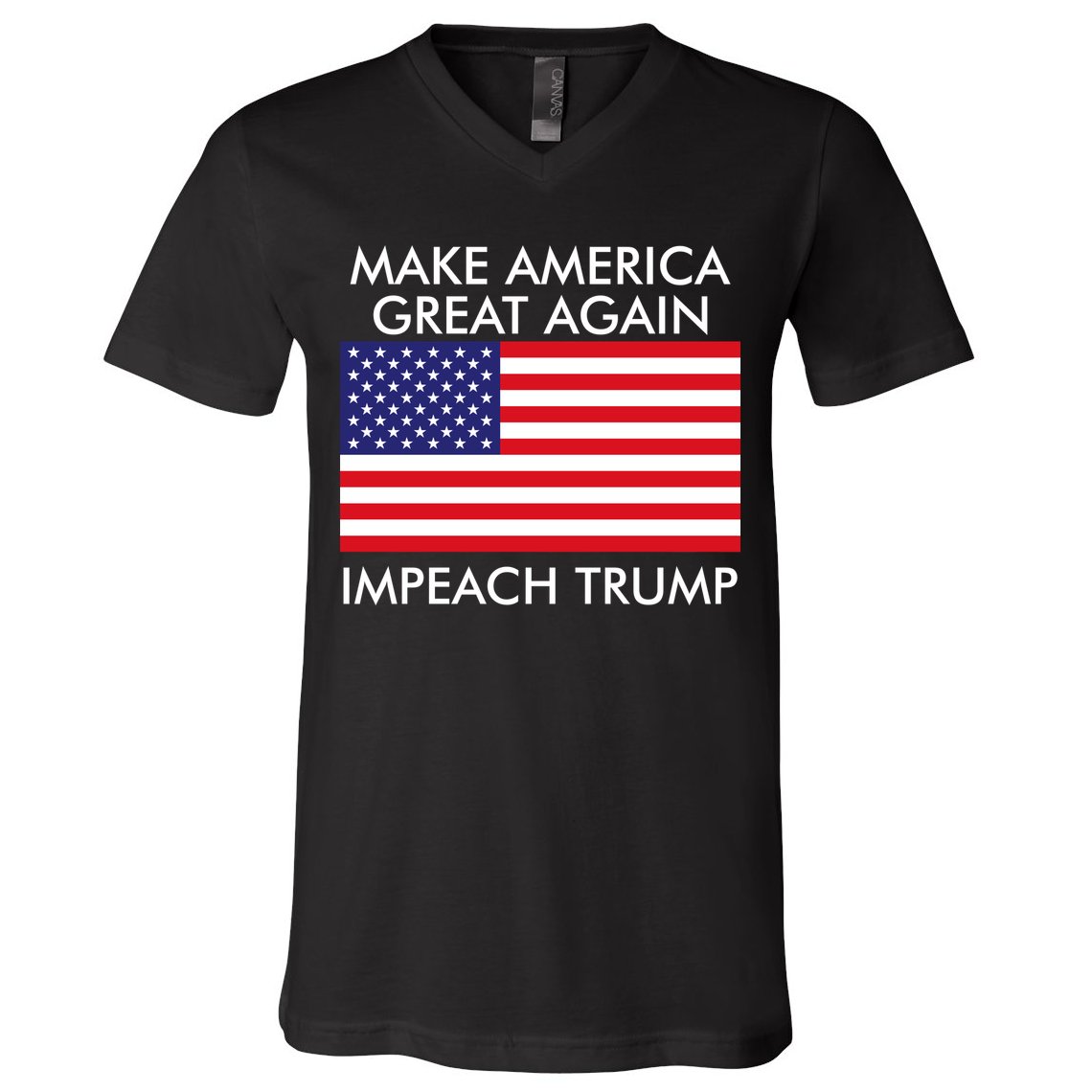 Make America Great Again Impeach Trump Anti Trump V-Neck T-Shirt