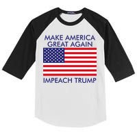 Make America Great Again Impeach Trump Anti Trump Kids Colorblock Raglan Jersey