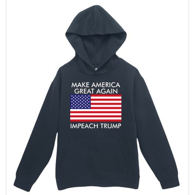 Make America Great Again Impeach Trump Anti Trump Urban Pullover Hoodie