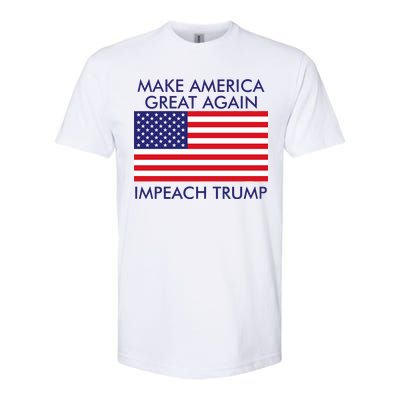 Make America Great Again Impeach Trump Anti Trump Softstyle® CVC T-Shirt