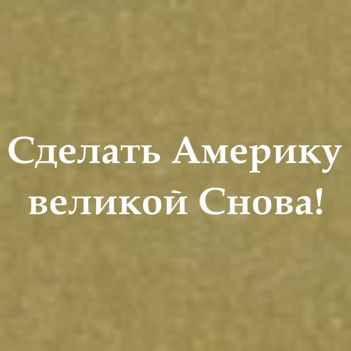 Make America Great Again Russian Language Translation Text Garment-Dyed Women's Muscle Tee