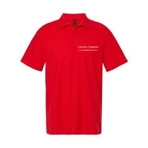 Make America Great Again Russian Language Translation Text Softstyle Adult Sport Polo