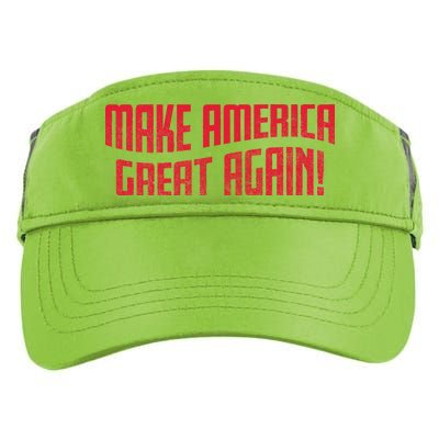 Make America Great Again Simple Logo Adult Drive Performance Visor