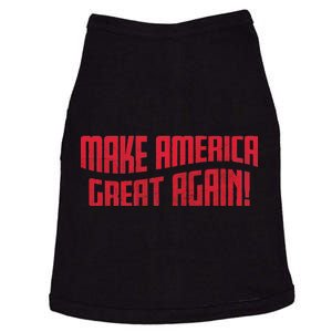 Make America Great Again Simple Logo Doggie Tank