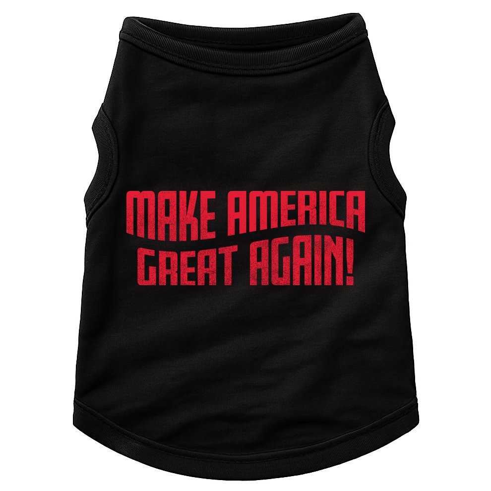 Make America Great Again Simple Logo Doggie Tank