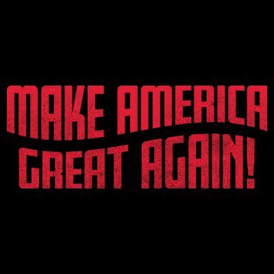 Make America Great Again Simple Logo T-Shirt