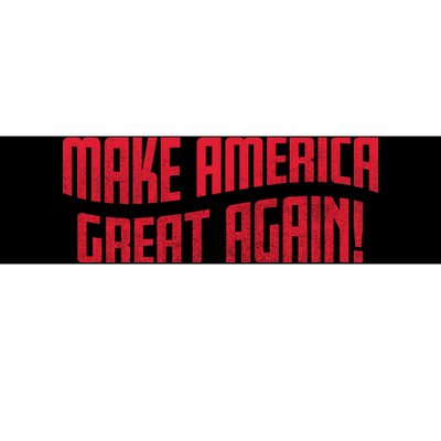 Make America Great Again Simple Logo Bumper Sticker