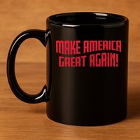 Make America Great Again Simple Logo 11oz C Handle Ceramic Mug