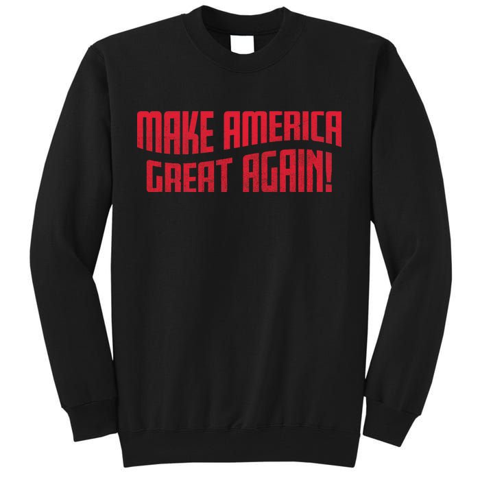 Make America Great Again Simple Logo Tall Sweatshirt