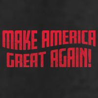 Make America Great Again Simple Logo Trucker Hat