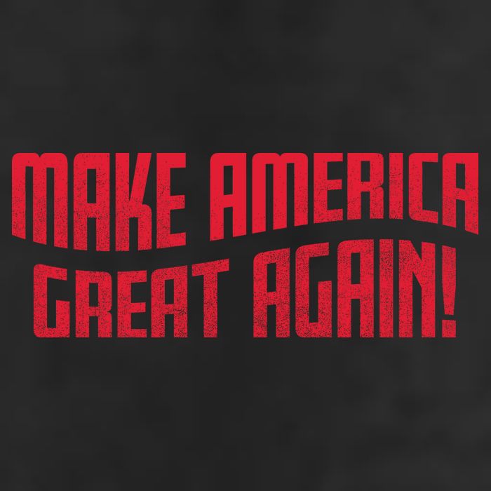 Make America Great Again Simple Logo Trucker Hat