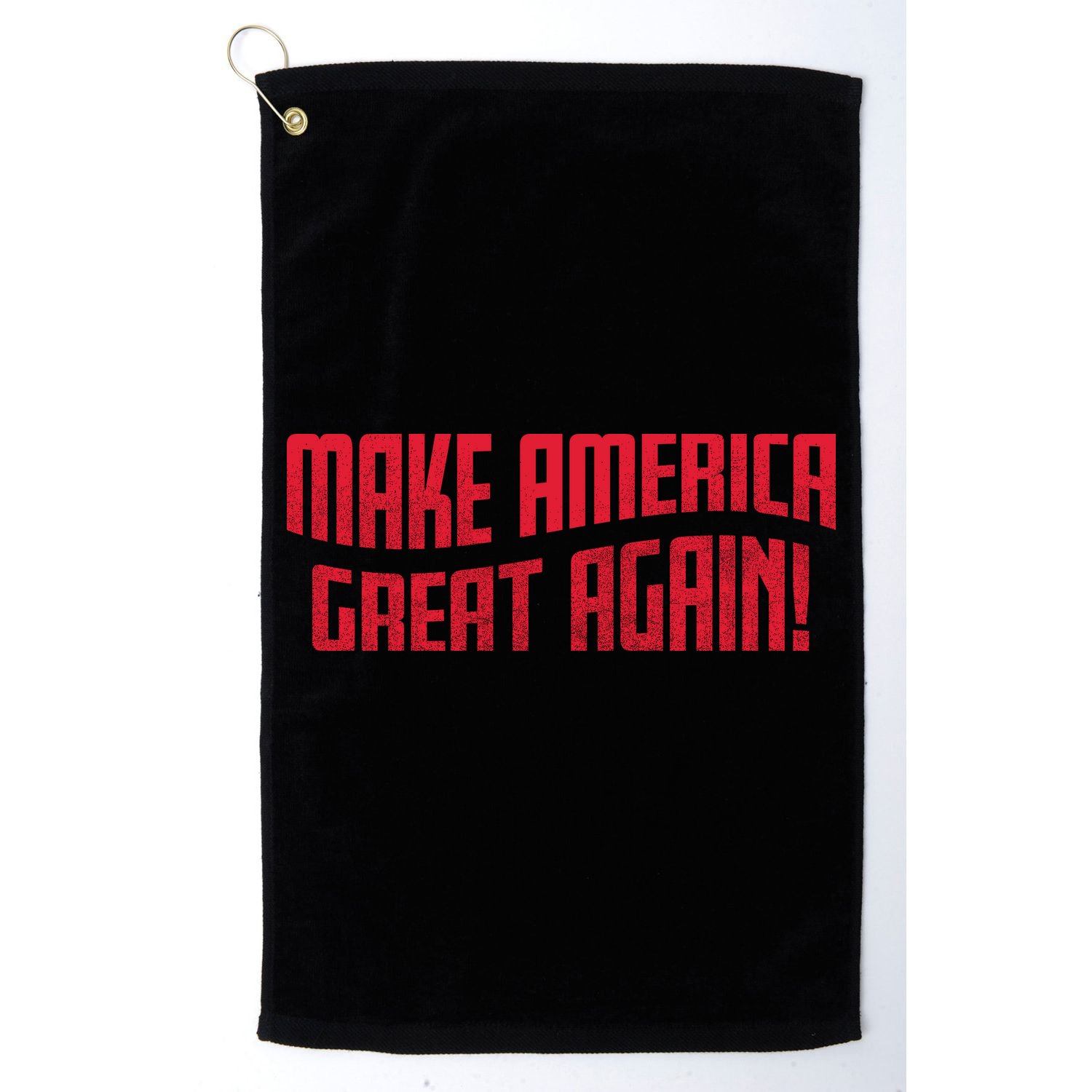Make America Great Again Simple Logo Golf Towel