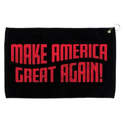 Make America Great Again Simple Logo Grommeted Golf Towel