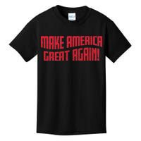 Make America Great Again Simple Logo Kids T-Shirt