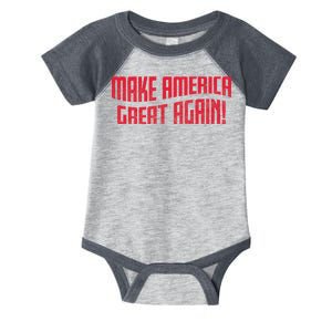 Make America Great Again Simple Logo Infant Baby Jersey Bodysuit