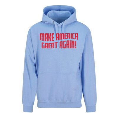 Make America Great Again Simple Logo Unisex Surf Hoodie