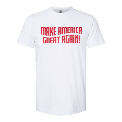 Make America Great Again Simple Logo Softstyle® CVC T-Shirt