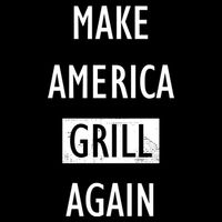 Make America Grill Again Drawstring Bag