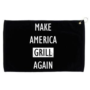 Make America Grill Again Grommeted Golf Towel