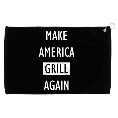 Make America Grill Again Grommeted Golf Towel