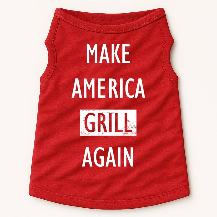 Make America Grill Again Doggie Tank