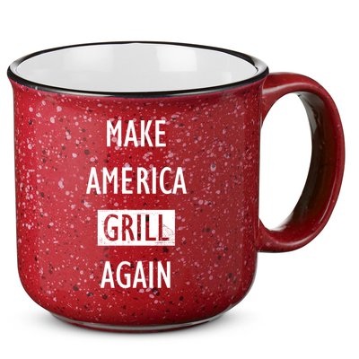 Make America Grill Again 15oz Campfire Ceramic Mug